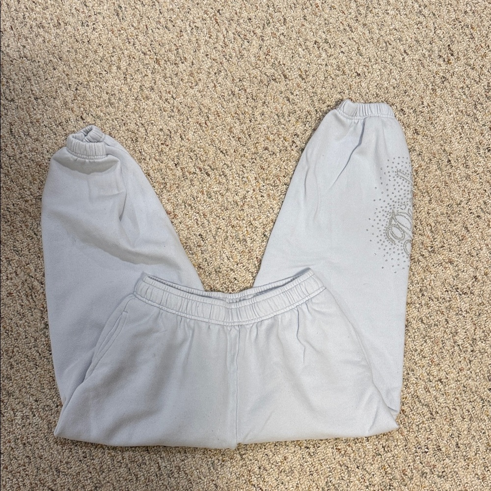 Victoria's Secret Light Gray Track Pants
